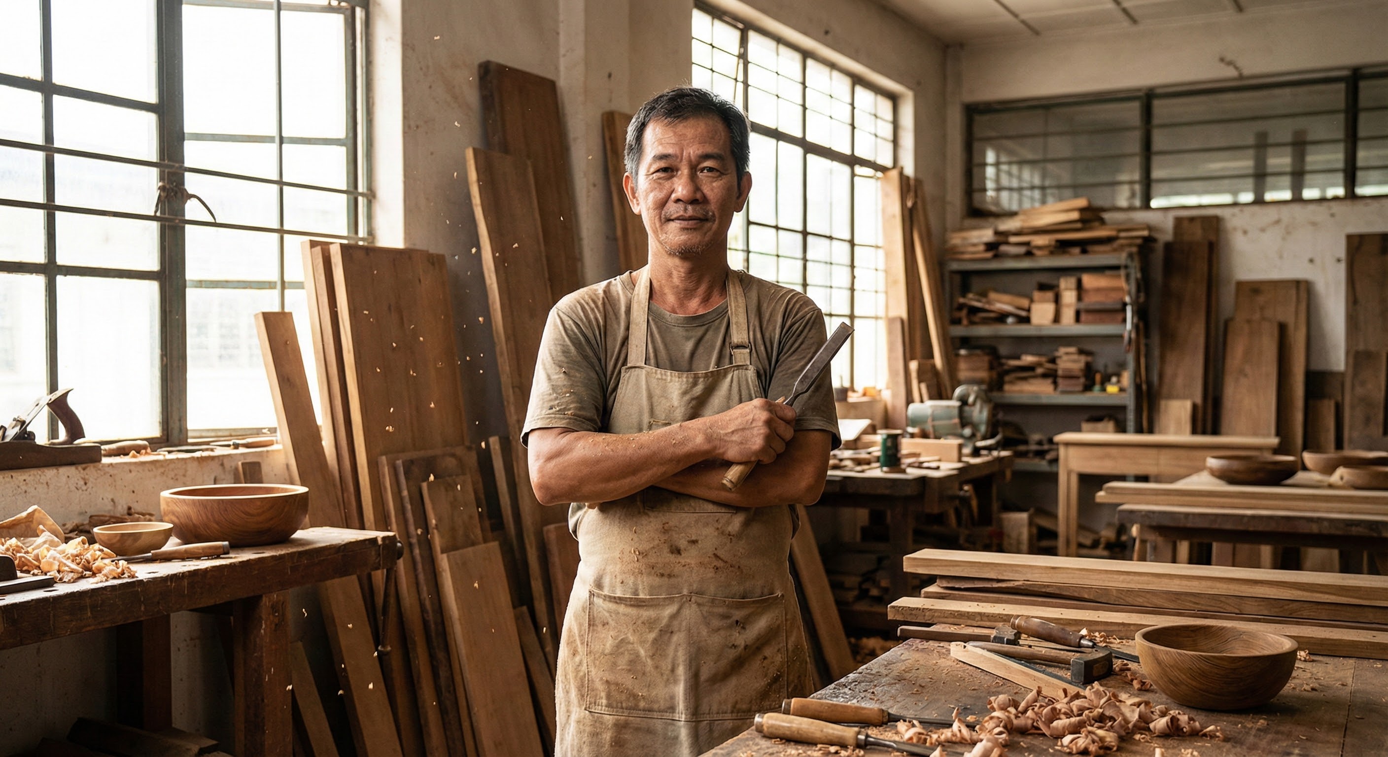 Lim Wei Ming - Woodworker