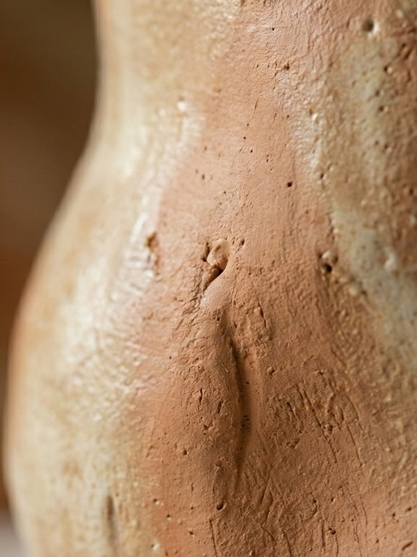 Terra Sculptural Vase - Detail